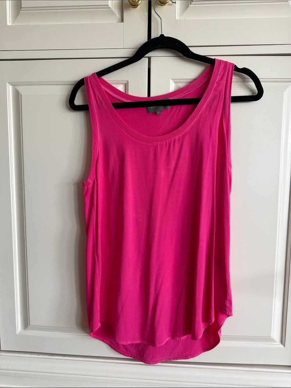 Michael Stars Bright Pink Sleeveless Tank